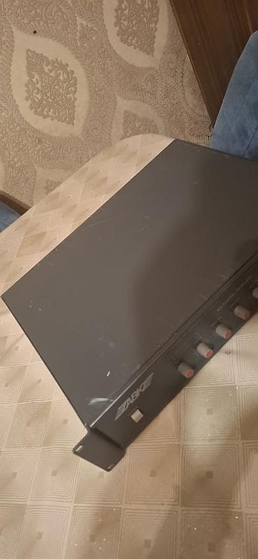 mini mikrofon: ABK PA2025PII – Mix Gücləndirici - Brend/model: ABK, Mix Amplifier — 4