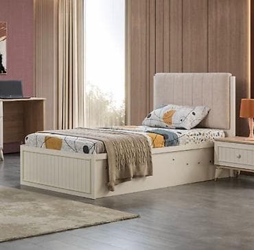 Yeni, Təknəfərlik çarpayı, Bazalı, Matras ilə, Siyirməsiz, Azərbaycan — 1