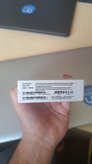 samsung pultu: Samsung Galaxy M14 5G, 128 GB, rəng - Göy, İki sim kartlı — 4