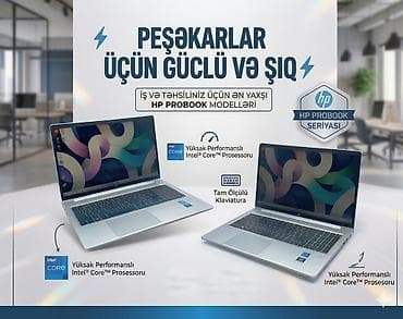 Hp Probook 450 G9- İş üçün ideal, yüngül və sürətli! Ofis, tələbə