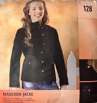 Üst geyimləri: Kurtka, Qız üçün, 8 - 9 yaş — 1