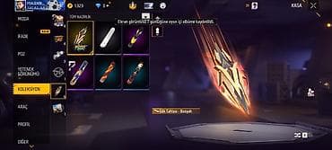 боо: Free Fire hesabı – kolleksiya və skinlər paketi - Platforma: Garena — 3