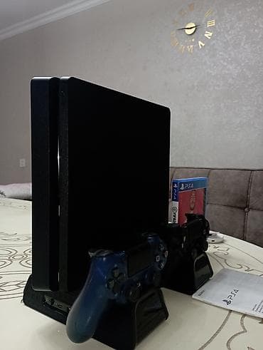 🎮 PlayStation 4 Slim satılır • Model: PS4 Slim • Yaddaş: 1 TB • — 1