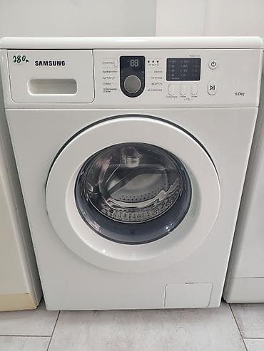 disk temiri: Samsung ön yükləməli paltaryuyan maşın - Yük tutumu: 6 kq - İdarəetmə — 1