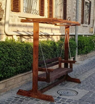 ev ucun yellencekler: Yeni, Skamya-yelləncəl, Taxta — 2