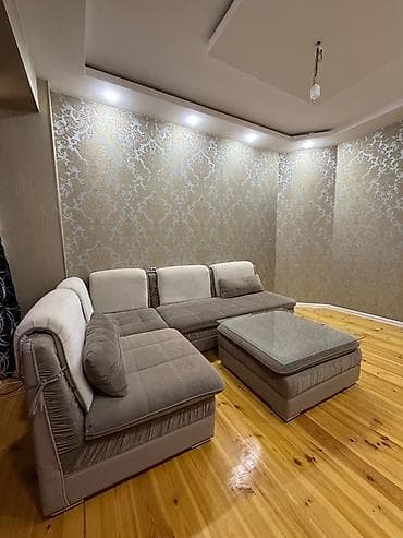 pufik divan: Modul tipli künc divan dəsti - Tərkib: 4 ədəd oturacaq modul + 1 — 9