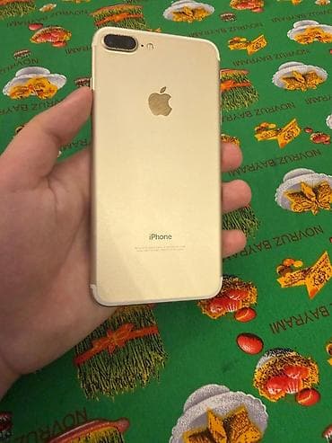 sade telfon: IPhone 8 Plus, 128 GB, Qızılı, Barmaq izi, Face ID — 8