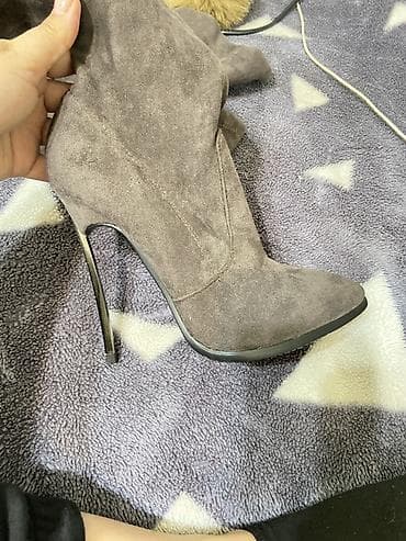 sapo: Çəkmə, Ölçü: 36, rəng - Boz, Yeni — 2