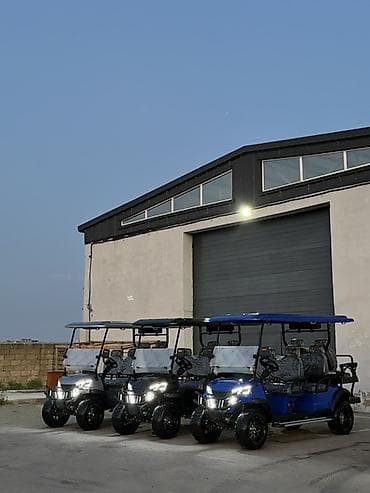 Elektrikli golf karları – 4 və 6 nəfərlik modellər - Güclü LED