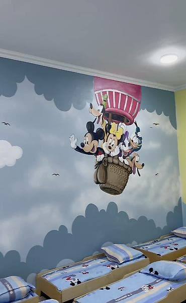 Divar rəsimlərinin çəkilməsi🎨 WhatsApp aktiv yazın bizə və ya zəng — 3