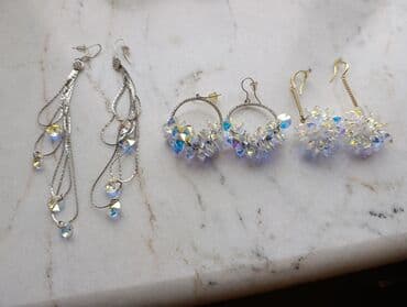 Zərgərlik əşyaları: Zərgərlik dəsti – müxtəlif modellərdən ibarət aksesuarlar - Uzun — 1