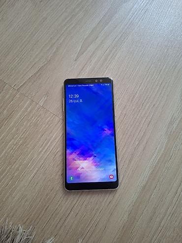samsung chromebook: Samsung Galaxy A8 2018, цвет - Голубой, Две SIM карты — 1
