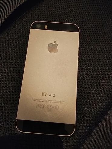 IPhone 5s, Qara, Barmaq izi lalafo.az -da IPhone 5s, Qara, Barmaq izi