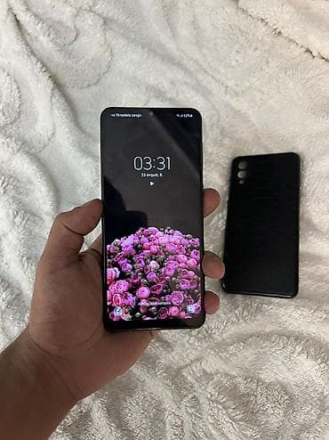 soba satilir: Samsung Galaxy A02, 32 GB, rəng - Qara, Sensor — 10