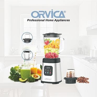 blendirler: Blender kokteyl - Güclü stasionar blender, toxunma paneli və — 5