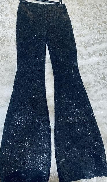 dirsekde olan qara lekeler: Şalvar, rəng - Qara — 2