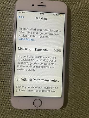 iphone 6 ucuz: IPhone 6, Gümüşü, Barmaq izi — 5
