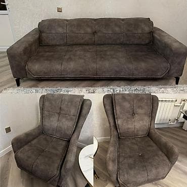 perla divan: Divan kreslo. 400azn. yaxsi veziyyetde. Perla mebelden — 1