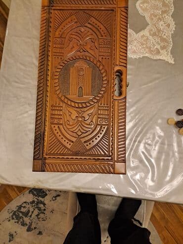 Boks kisələri: Nərd qoz ağacından
Əl işidir işlənməyib — 2