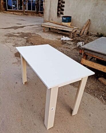 metbex ucun masa: Кухонный стол, Новый, Нераскладной, Ламинат, Прямоугольный стол — 2