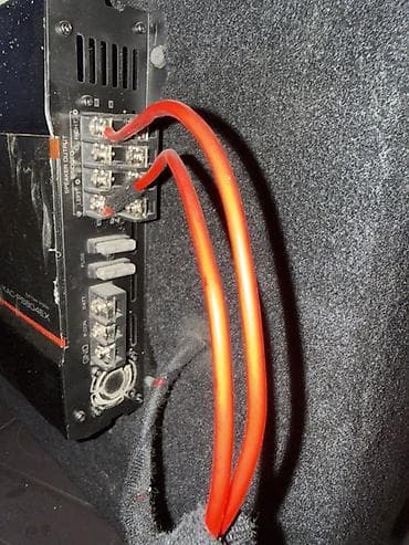 panel kamera: Avtomobil üçün səs sistemi komplekti - Subwoofer: Kenwood bas dinamik — 1