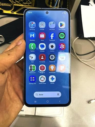 pro 2: Samsung Galaxy A55 5G, 128 GB, rəng - Mavi, Sensor, Barmaq izi, Simsiz şarj — 4