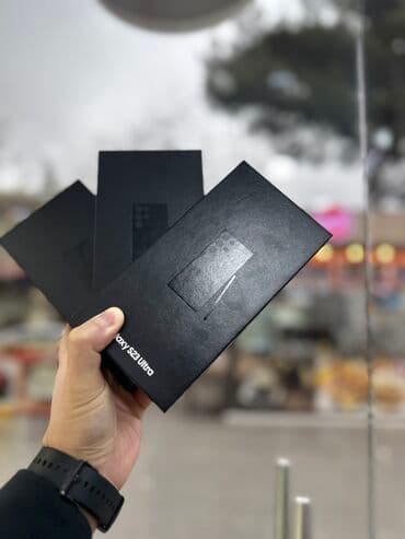 samsunq ultra: Samsung Galaxy S23 Ultra, 256 GB, rəng - Qara, Zəmanət, İki sim kartlı, Sənədlərlə — 1