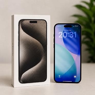 IPhone 15 Pro Max, Space Gray, Simsiz şarj