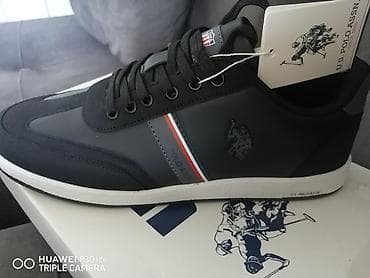кросовки: U.S. Polo Assn. kişi krossovkası - Rəng: qara (yan hissədə — 3
