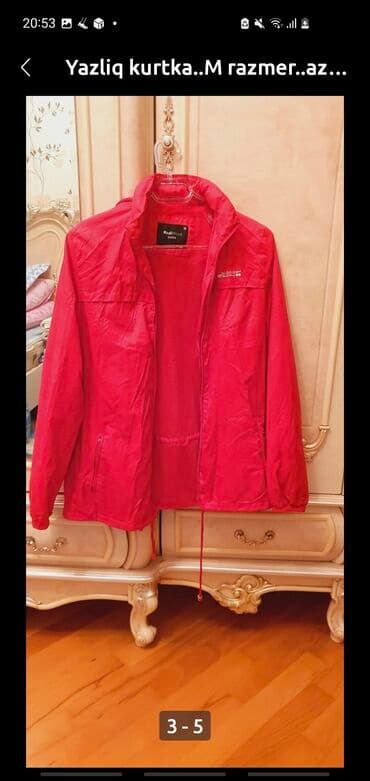 kisi pencekleri: Vetrovka. M razmer. az geynilib. Astarli — 4