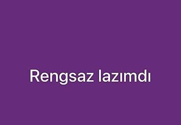 губа: Rəngsaz xidməti axtarılır

Avtomobil ucun rengsaz teleb olunur — 1