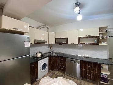 Mətbəx mebeli dəsti – künc yerləşimli, müasir dizayn - Üst modullar