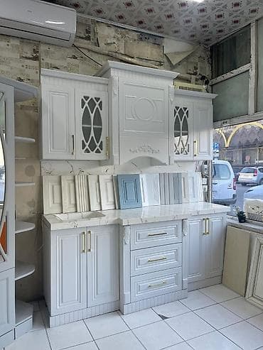 *650₼ yeni vitrin MƏTBƏX mebeli TƏCİLİ SATILIR*‼️ ÖLÇÜ:-205 Uzəri