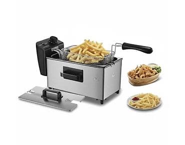 kasset: Paslanmayan poladdan elektrik fritöz - Məhsul tipi: Masaüstü elektrik — 1