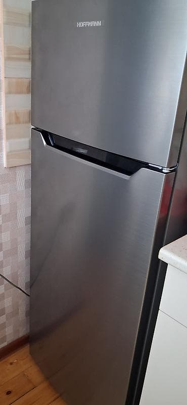 İşlənmiş 2 qapılı Hoffman Soyuducu Satılır, rəng - Gümüşü