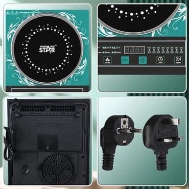 induksiya: Плита Индукционная, Настольная, 1 конфорки, Новый — 6