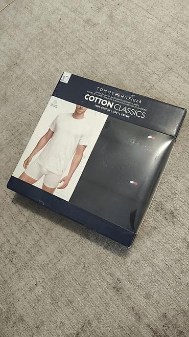 Futbolka, Tommy Hilfiger, L, rəng - Qara — 4