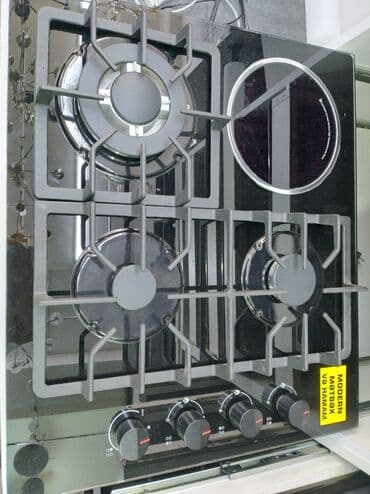 metbex ucun qaz sobalari: Plitə Qazlı, Quraşdırılan, 4 gözlü, Yeni — 1