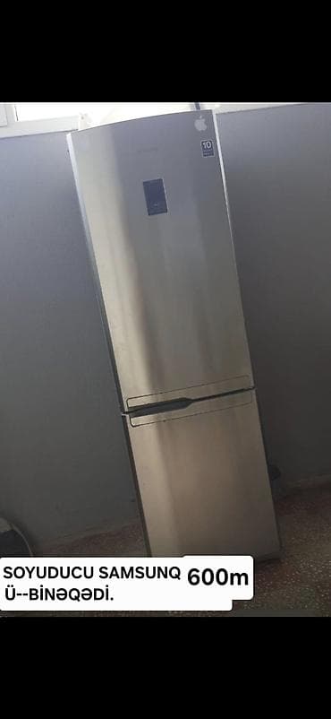 2 qapılı Samsung Soyuducu Satılır, rəng - Gümüşü