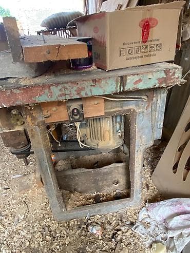 express weld 161: Ağac emalı üçün frez dəzgahı - Aşağıdan elektrik mühərrikli, kəmər — 3