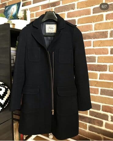 Palto, Zara, S, rəng - Göy