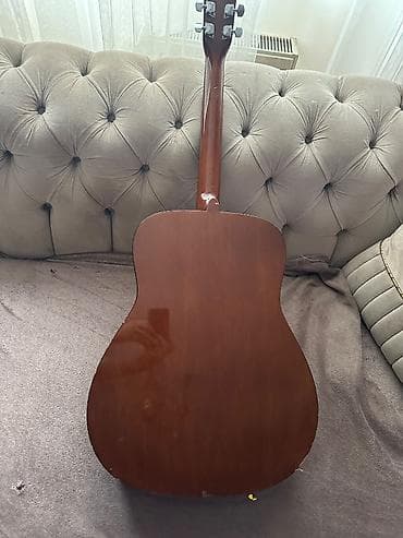 Akustik gitara, Yamaha, 6 sim, İşlənmiş, Pulsuz çatdırılma, Ödənişli çatdırılma, Ünvandan götürmə — 4