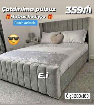 taxt çarpayı: Новый, Двуспальная кровать — 1