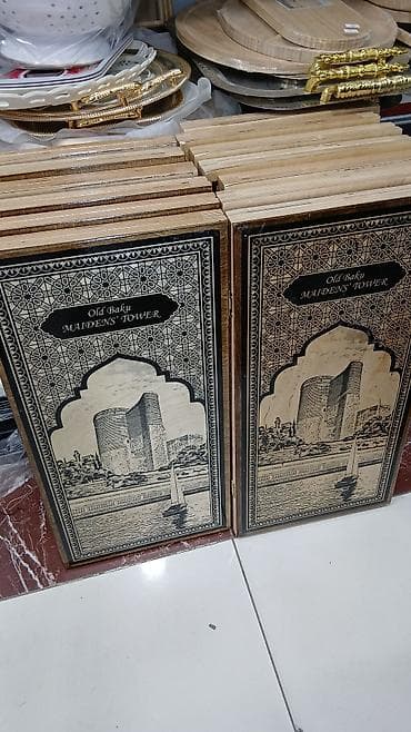 + 3 azn das ve zer Taxta nərd/şaхmat lövhəsi – “Old Baku – Maiden’s