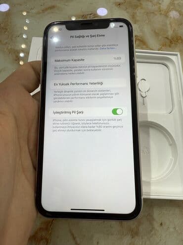 iphone 5 qiymeti islenmis: IPhone 11, 128 GB, Ağ — 2