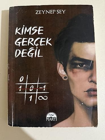 canta satışı: Kimse Gerçek Değil . Cildli deyil, pirat kitabdır. 5 AZN satılır. Bəzi — 1