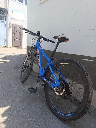 Велосипеды: Isma MTB velosiped - Çərçivə: yüngül alaşımlı, hardtail, mavi rəng — 2