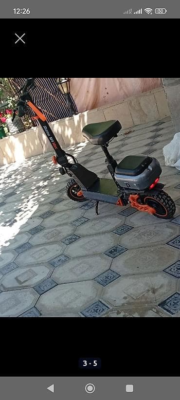 electric samokat: Ruito M4 Max elektrik skuter heç bir problemi yoxdu reyal alcı — 2
