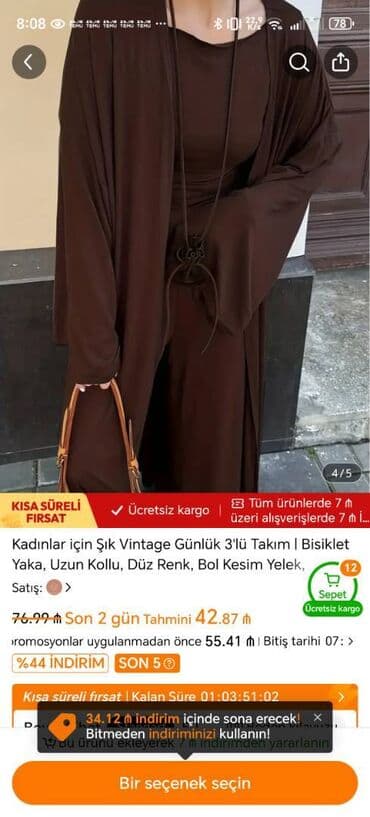 Çimərlik geyimləri: Salam, yenidir 🌸 Çox dəbli, axımlı parçadan 3-li dəst. Bədənə çox — 1