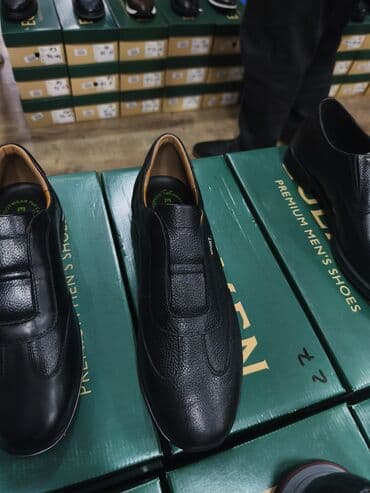 ayaqqabı кожание: Kişi ayaqqabıları – klassik və gündəlik modellər - Material: qara və — 26